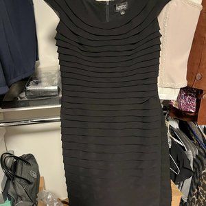 Adrianna Papell Black Cocktail Dress